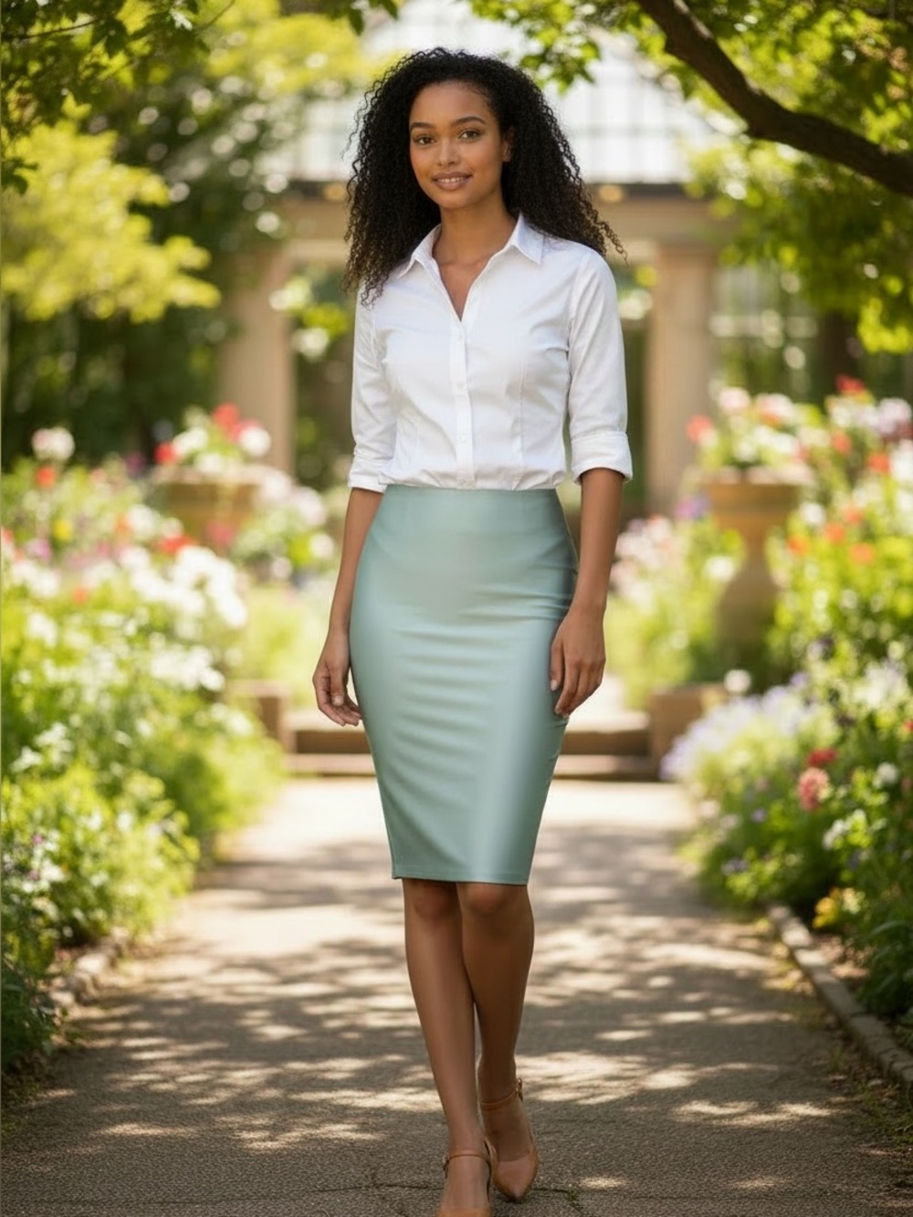 Hour Glass Pencil Skirt
